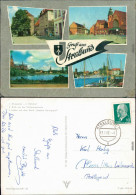 Stralsund Kniepertor, Teichpromenade, Hafen, Schiff "Seebad Heringsdorf" 1963 - Stralsund