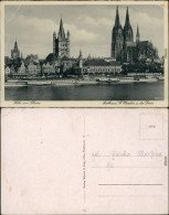 Köln Coellen Cöln Panorama-Ansicht: Rathaus, MartinsKirche "St. Martin"   1940 - Köln
