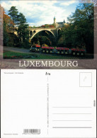 Ansichtskarte Luxemburg Petrus-Express Mit Adolphe-Brücke (Pont Adolphe) 1999 - Otros & Sin Clasificación