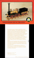 Ansichtskarte Dresden Verkehrsmuseum/Johanneum - Modell M 1:10 1988 - Dresden