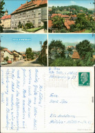 Zella-Mehlis Postamt, Panorama, Dr.-Külz-Platz, Teilansicht 1968 - Zella-Mehlis