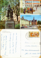 Eisenach Bachdenkmal, Oberschule, Markt Mit Schloss, Rathaus 1970 - Eisenach