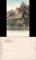 Ansichtskarte Elberfeld-Wuppertal Alte Häuser Am Kirchplatz 1912  - Wuppertal