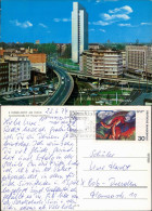 Ansichtskarte Düsseldorf Neue Hochstraße Mit Thyssen-Hochhaus 1974 - Düsseldorf