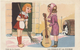 FABLE  La Cigale Et La Fourmi - Fairy Tales, Popular Stories & Legends