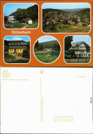 Stützerbach Kurpark, Übersicht, Goethehaus, Schwimmbad, Kneippbad 1988 - Sonstige & Ohne Zuordnung