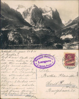 Ansichtskarte Grindelwald Panorama Well- Und Wetterhorn 1924 - Autres & Non Classés