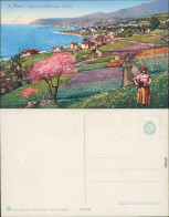 Ansichtskarte San Remo Sanremo Panorama 1914 - Autres & Non Classés