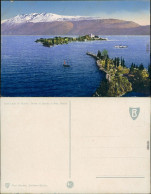 Ansichtskarte Riva Del Garda Lago Di Garda / Gardasee Mit Insel 1920 - Autres & Non Classés