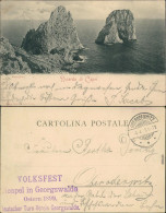 Ansichtskarte Capri Ricordo Di Capri Vintage Postcard  1899 - Otros & Sin Clasificación