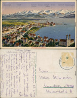 Ansichtskarte Friedrichshafen Panorama 1920 - Friedrichshafen
