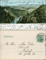 Hirschberg (Schlesien) Jelenia Góra Blick Auf Die Stadt, Tal U. Viadukt 1911  - Schlesien