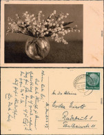 Ansichtskarte  Blumen In Vase Kunst Zeitgeschichte 1937 - Other & Unclassified