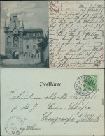 Ansichtskarte Meißen Mondscheinlitho Wagners Weinschänke 1898  - Meissen