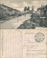 Marcheville-en-Woéwre   Partie In Der Zerstörten Hauptstrasse - WK1 1916 - Otros & Sin Clasificación