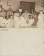 Ansichtskarte  Soldaten Und Krankenschwestern Im Lazarett WK1 1916  - Weltkrieg 1914-18