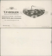 Bretnig-Hauswalde Mechanische Weberei - Fabrik B Großröhrsdorf 1910 - Autres & Non Classés