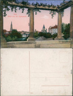 CPA Metz Blick Von Der Esplanade Auf Die Stadt 1915  - Other & Unclassified