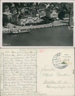 Lindau (Bodensee) Luftbild: Hafen, Bayerischer Hof, Seegarten 1938  - Altri & Non Classificati