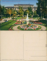 Ansichtskarte Stuttgart Stadtgarten Mit Kgl. Techn. Hochschule 1910 - Stuttgart