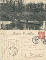 Ansichtskarte  Fischer Auf Boot Im Fluss 1906 - Non Classés