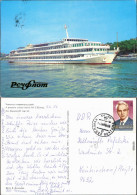 Ansichtskarte  Schiffe/Schifffahrt - Fähren - Ein Dieselschiff Legt Ab 1986 - Ferries