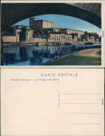 CPA Cognac La Charente Et Les Quais 1940  - Autres & Non Classés