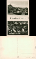 Ansichtskarte Rübeland Hermannshöhle - Eingang - Blaue Grotte 1955 - Autres & Non Classés