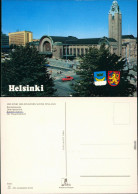 Ansichtskarte Helsinki Helsingfors Bahnhof 1980 - Finland