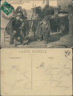 Ansichtskarte Boulogne-sur-Mer Familie De Pecheurs/Fischerfamilie 1908  - Boulogne Sur Mer