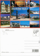 Ahlbeck (Usedom) Hotel, Wohnhäuser, Strandbahn, Seebrücke, Strand 2005 - Autres & Non Classés