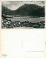 Schliersee Panorama-Ansicht Mit Kirche, See Und Brecherspitze 1932 - Schliersee