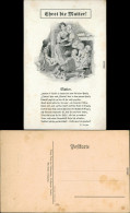 Ansichtskarte  Spruchkarten/Gedichte - Ehret Die Mutter Patriotika
 1934 - Filosofie