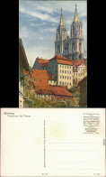 Ansichtskarte Meißen Westtürme Des Doms 1920 - Meissen