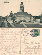 Ansichtskarte Innere Altstadt-Dresden Neues Rathaus, Ringstraße 1911 - Dresden