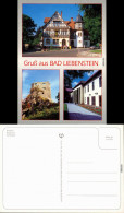 Ansichtskarte Bad Liebenstein Postamt, Burgruine, Kurtheater 1995 - Bad Liebenstein