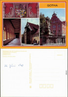 Gotha Statdwappen Am Rathaus, Augustinerkloster Und Kirche   1987 - Gotha