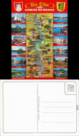  Landkarten-Ansichtskarten: Die Elbe - Von Hamburg Bis Dresden 1992 - Landkaarten