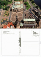 Ansichtskarte Dresden Luftbild - Semperoper 2000 - Dresden