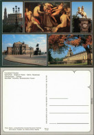 Ansichtskarte Dresden Hofkirche, Goldener Reiter, Semperoper, Zwinger 2000 - Dresden