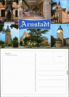 Arnstadt Bachdenkmal, Galerie Am Markt, Rathaus, Neutorturm Riedturm 2000 - Arnstadt