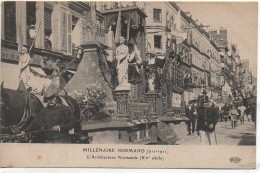 76 ROUEN  Millénaire Normand 1911  L'Architecture Normande (XVe Siècle) - Rouen