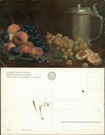 Ansichtskarte  Künstlerkarte: Gemälde V. Herm. Boll "Stillleben" 1914 - Paintings