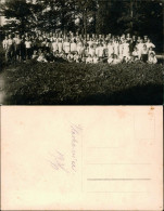 Foto  Kindergruppe Auf Waldlichtung Gruppenfoto 1936 Privatfoto - Zu Identifizieren
