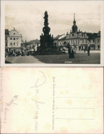 Postcard Chrudim Crudim Marktplatz 1927 - Czech Republic