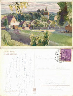 Postcard Hronow Hronov Künstlerkarte Von Jaroslav Šetelík 1935 - Czech Republic