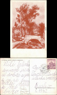 Postcard Veselá Künstlerkarte Von M. Truksa 1941 - Czech Republic