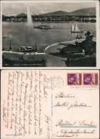 Ansichtskarte Genf Genève Hafen Und Mont Blanc 1931 - Other & Unclassified