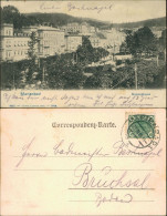 Postcard Marienbad Mariánské Lázně Partie An Der Kaiserstrasse 1904  - Czech Republic