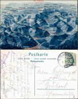 Ansichtskarte Feldberg Reliefkarte Der Feldberg 1910  - Feldberg